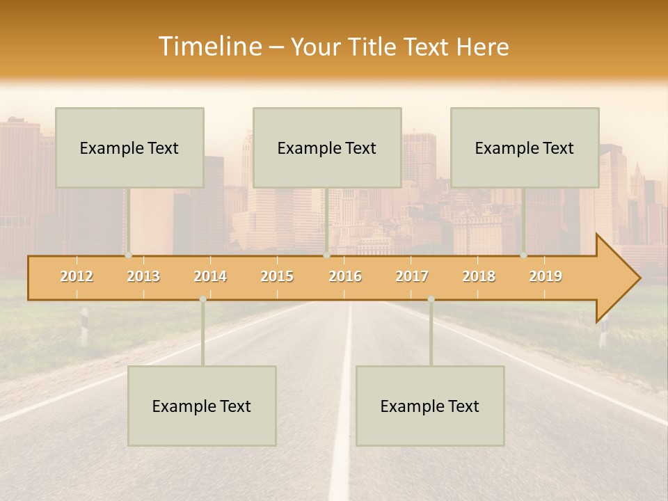 Voyage Urban Radial PowerPoint Template