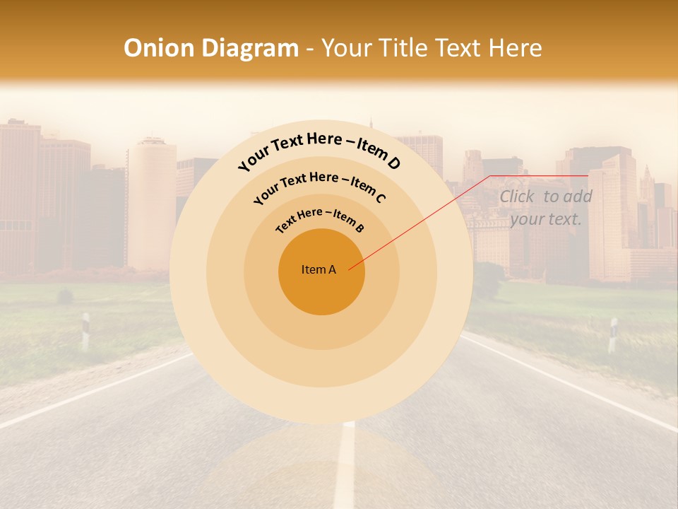 Voyage Urban Radial PowerPoint Template