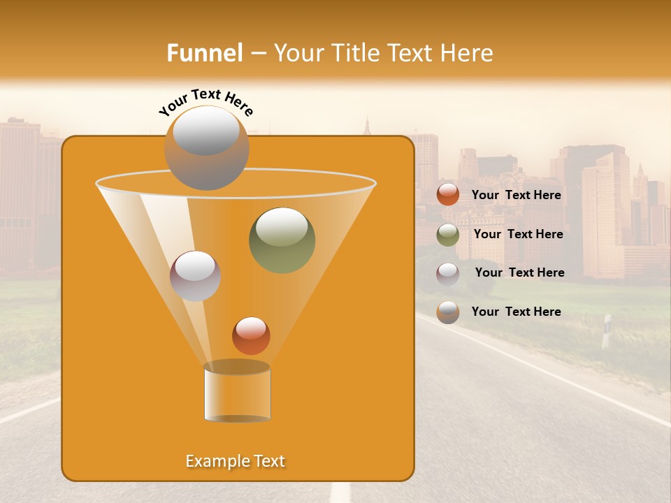 Voyage Urban Radial PowerPoint Template