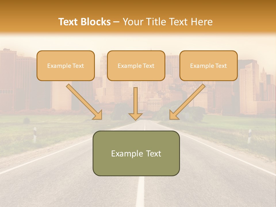 Voyage Urban Radial PowerPoint Template