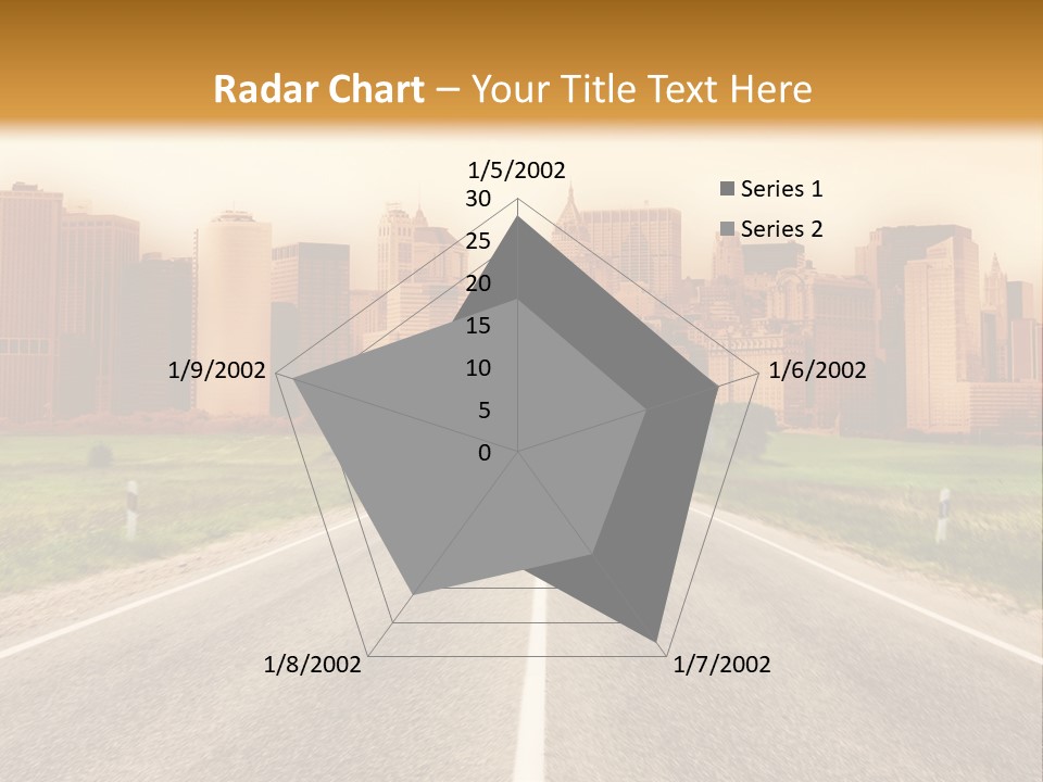 Voyage Urban Radial PowerPoint Template