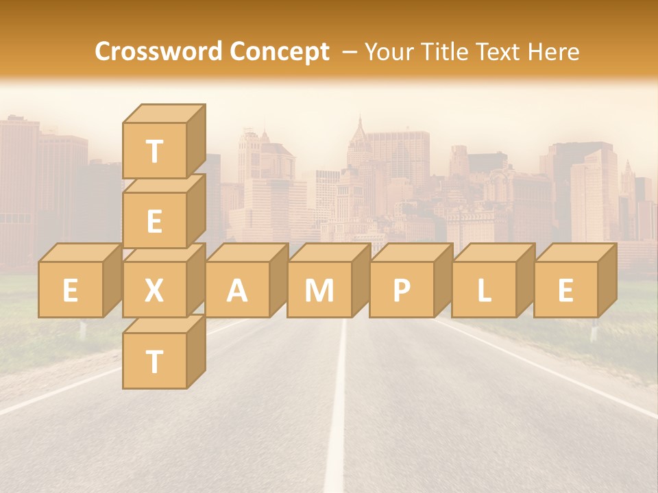 Voyage Urban Radial PowerPoint Template