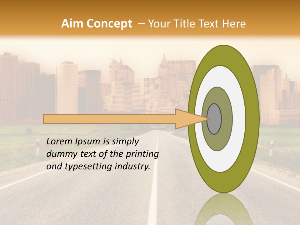 Voyage Urban Radial PowerPoint Template