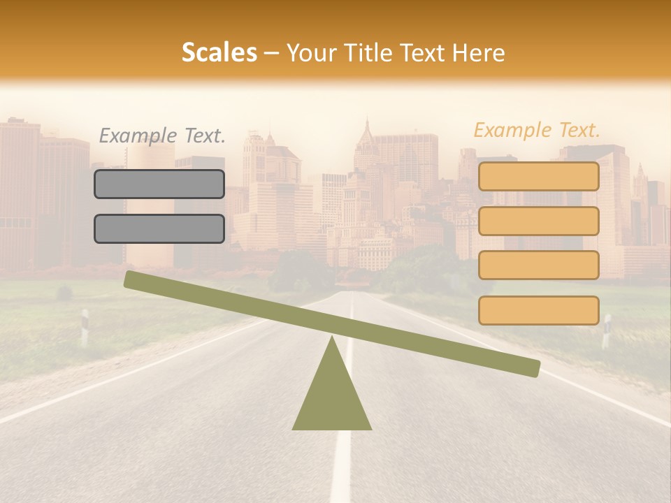Voyage Urban Radial PowerPoint Template