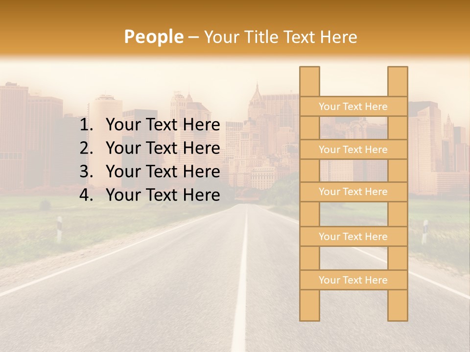 Voyage Urban Radial PowerPoint Template