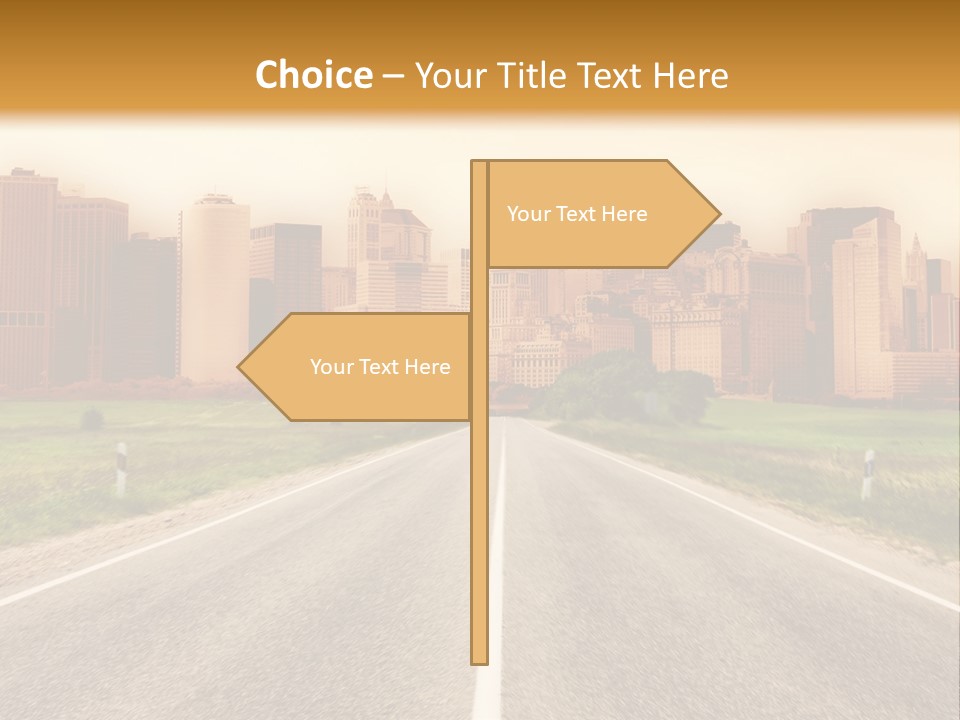 Voyage Urban Radial PowerPoint Template