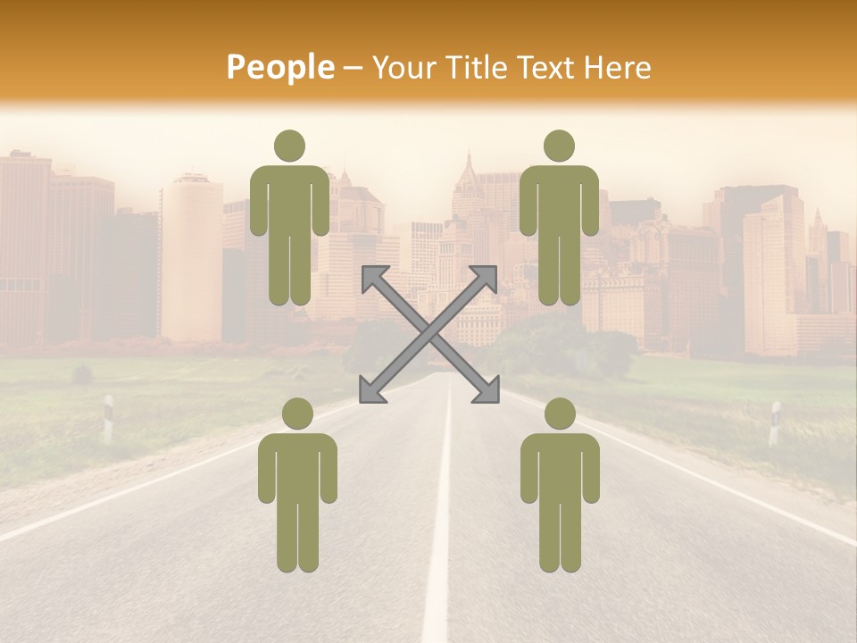 Voyage Urban Radial PowerPoint Template