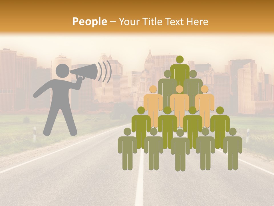 Voyage Urban Radial PowerPoint Template