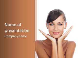 Body Beautiful Woman PowerPoint Template