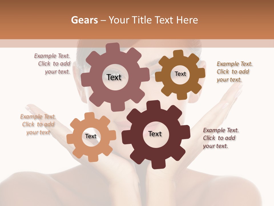 Body Beautiful Woman PowerPoint Template