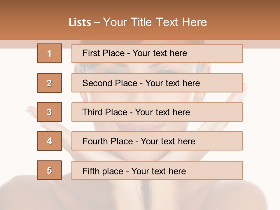 Body Beautiful Woman PowerPoint Template