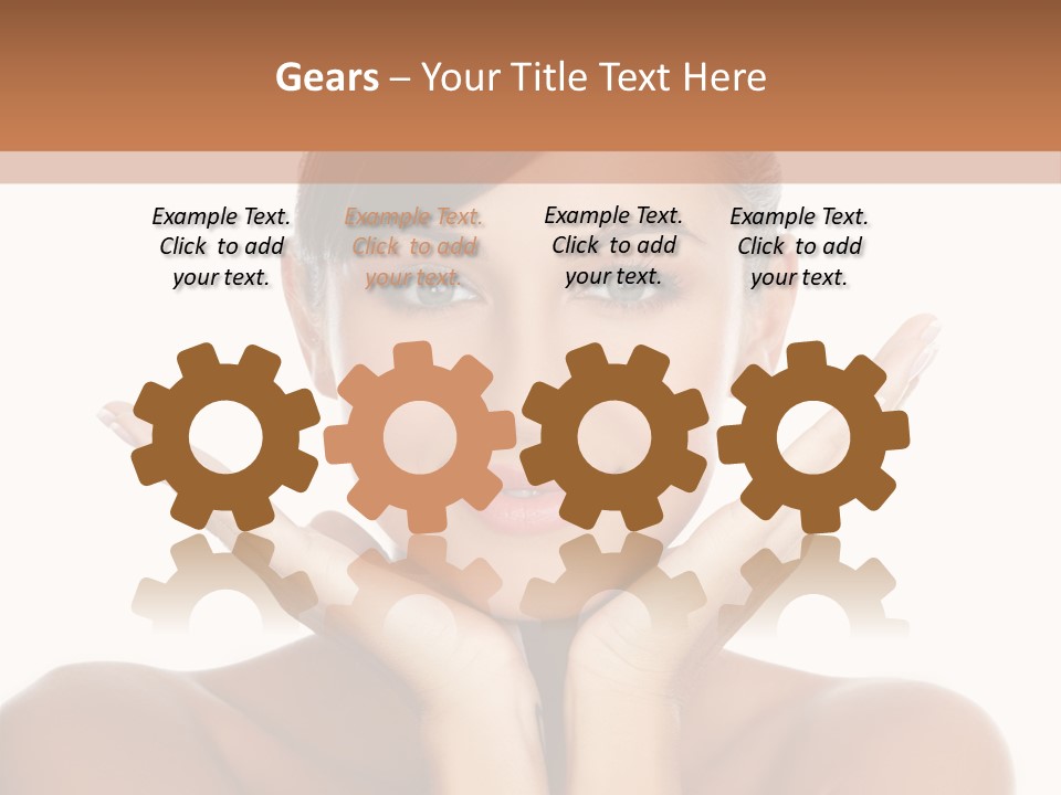 Body Beautiful Woman PowerPoint Template