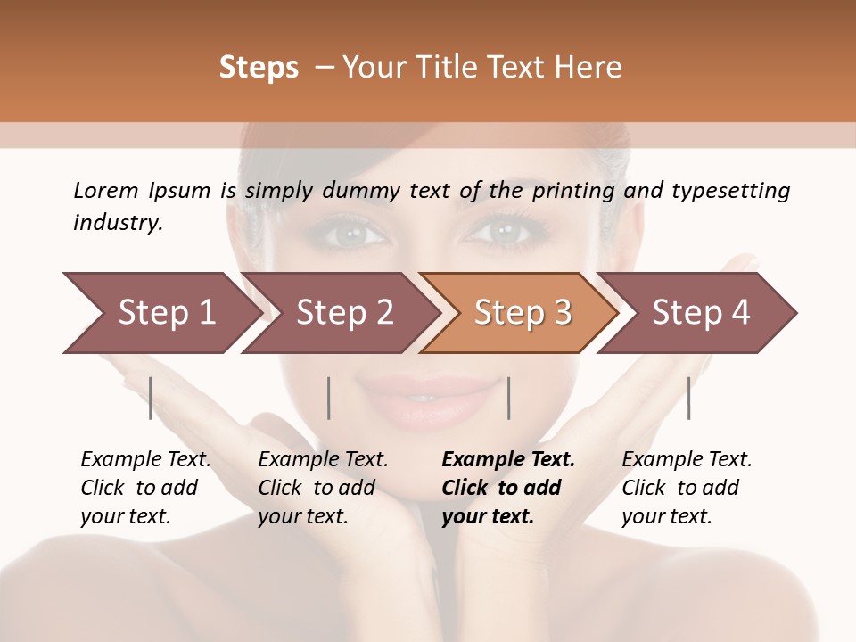 Body Beautiful Woman PowerPoint Template
