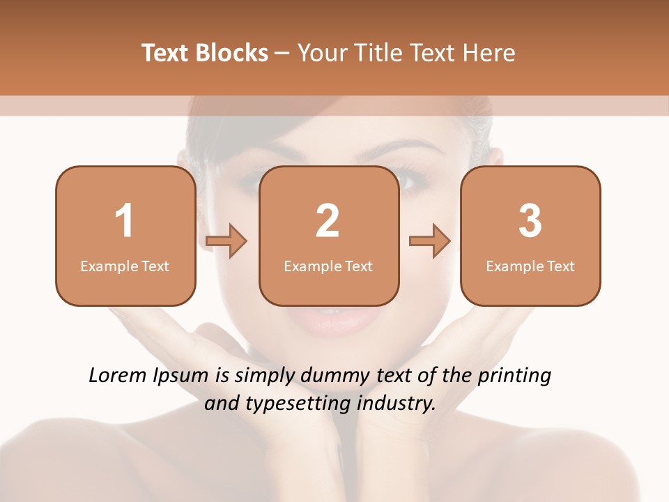 Body Beautiful Woman PowerPoint Template