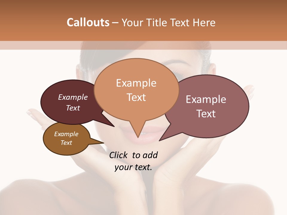 Body Beautiful Woman PowerPoint Template