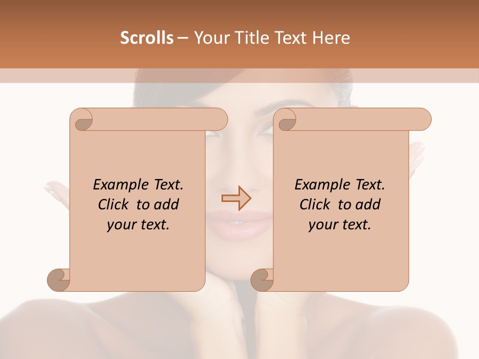 Body Beautiful Woman PowerPoint Template