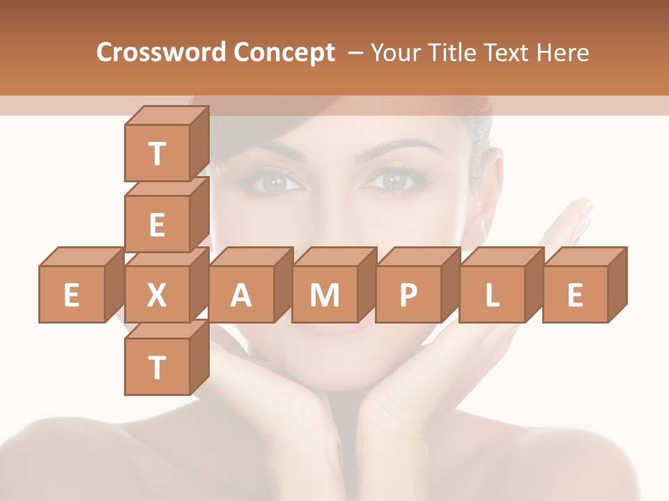 Body Beautiful Woman PowerPoint Template