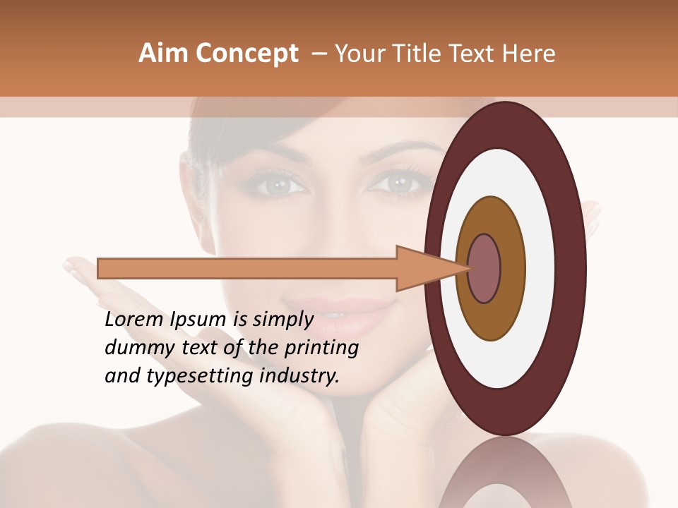 Body Beautiful Woman PowerPoint Template