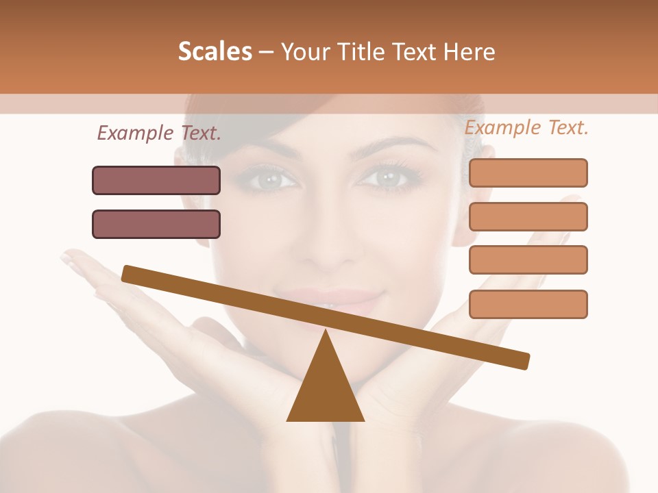 Body Beautiful Woman PowerPoint Template