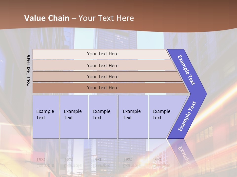 Racing Connection Blur PowerPoint Template