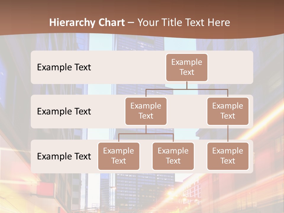 Racing Connection Blur PowerPoint Template