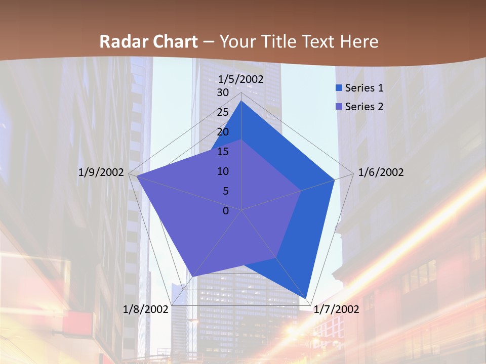 Racing Connection Blur PowerPoint Template