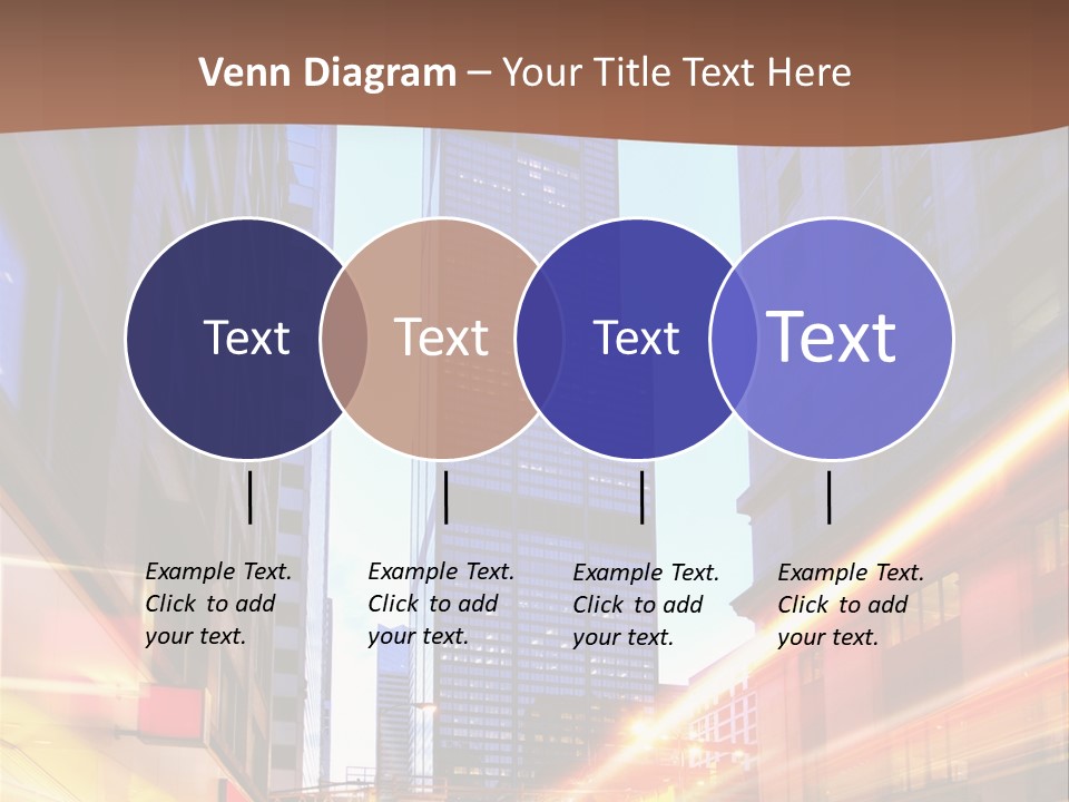 Racing Connection Blur PowerPoint Template