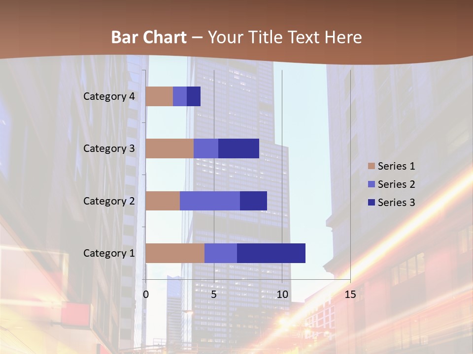 Racing Connection Blur PowerPoint Template