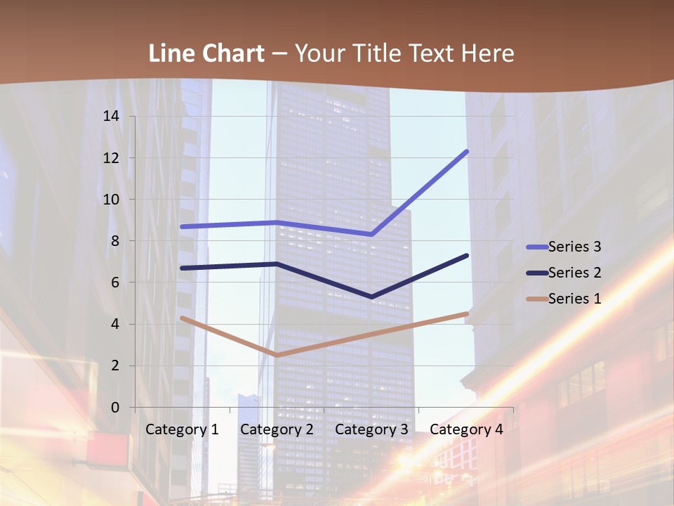 Racing Connection Blur PowerPoint Template