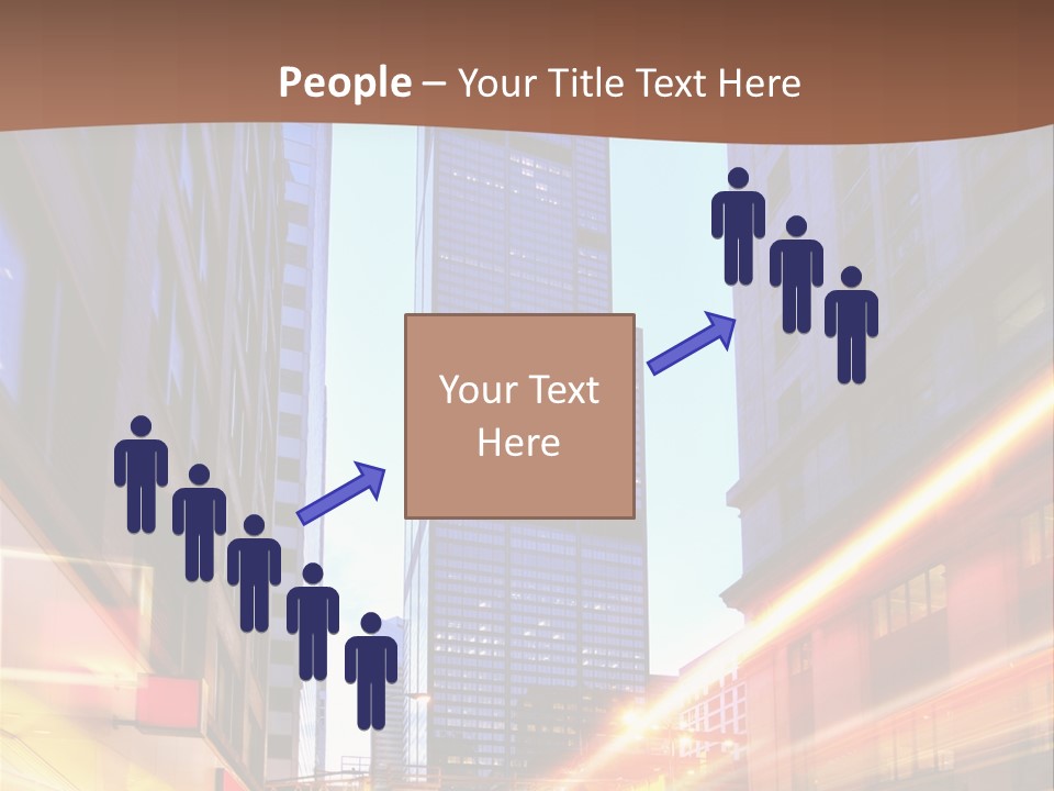 Racing Connection Blur PowerPoint Template