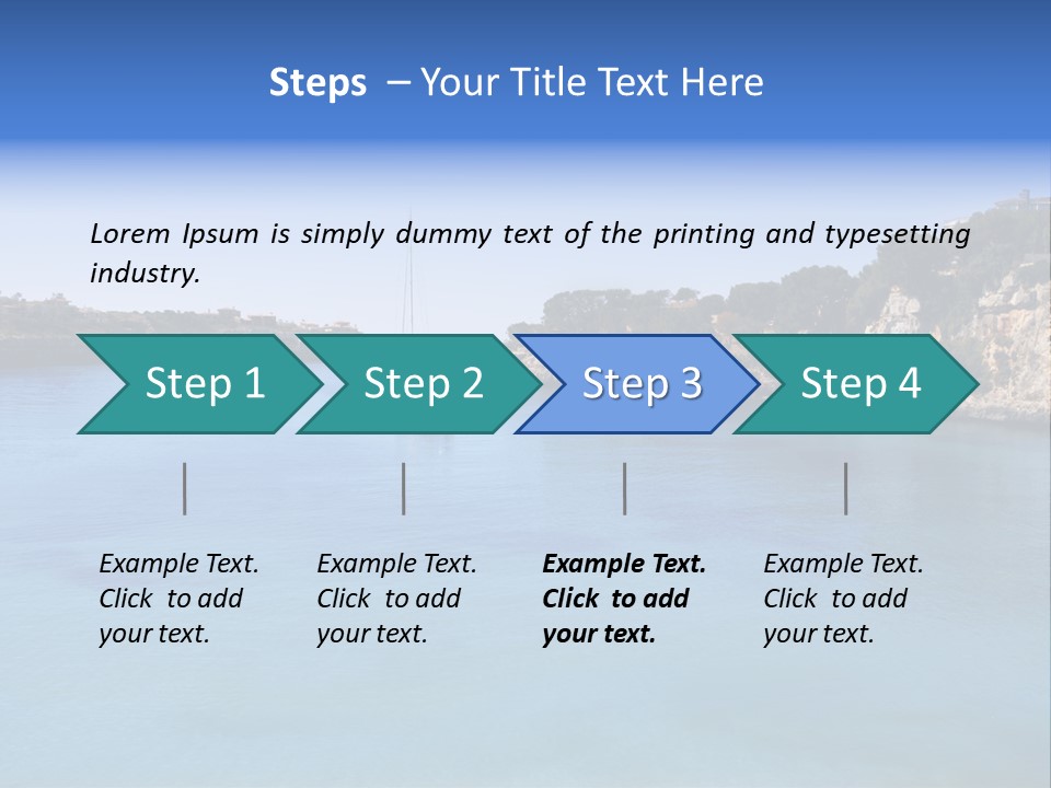 Grand Manacor Sky PowerPoint Template