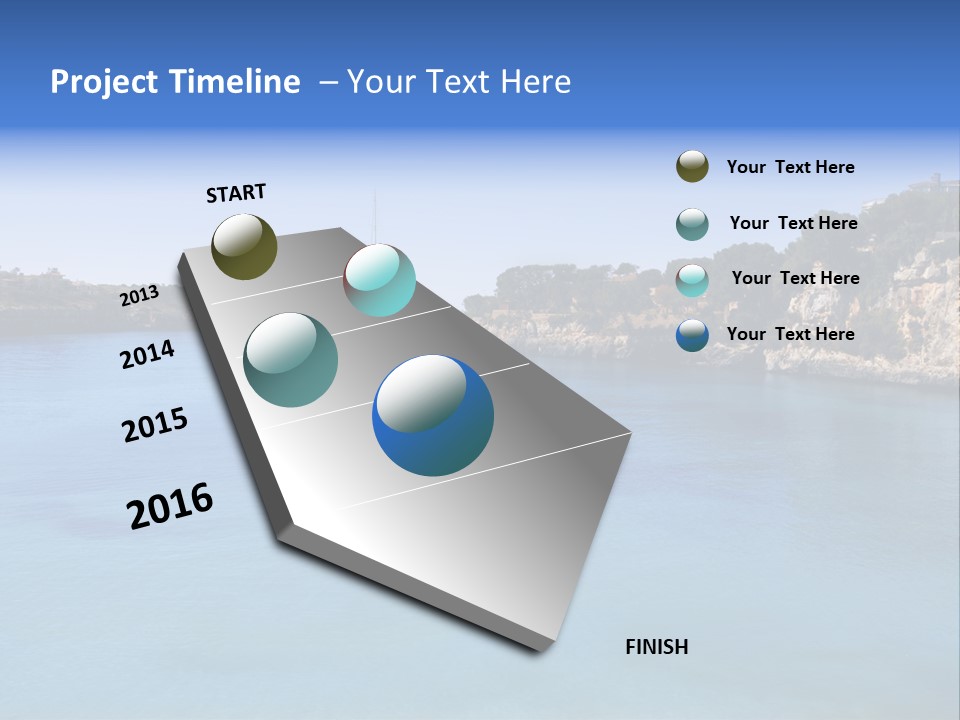 Grand Manacor Sky PowerPoint Template