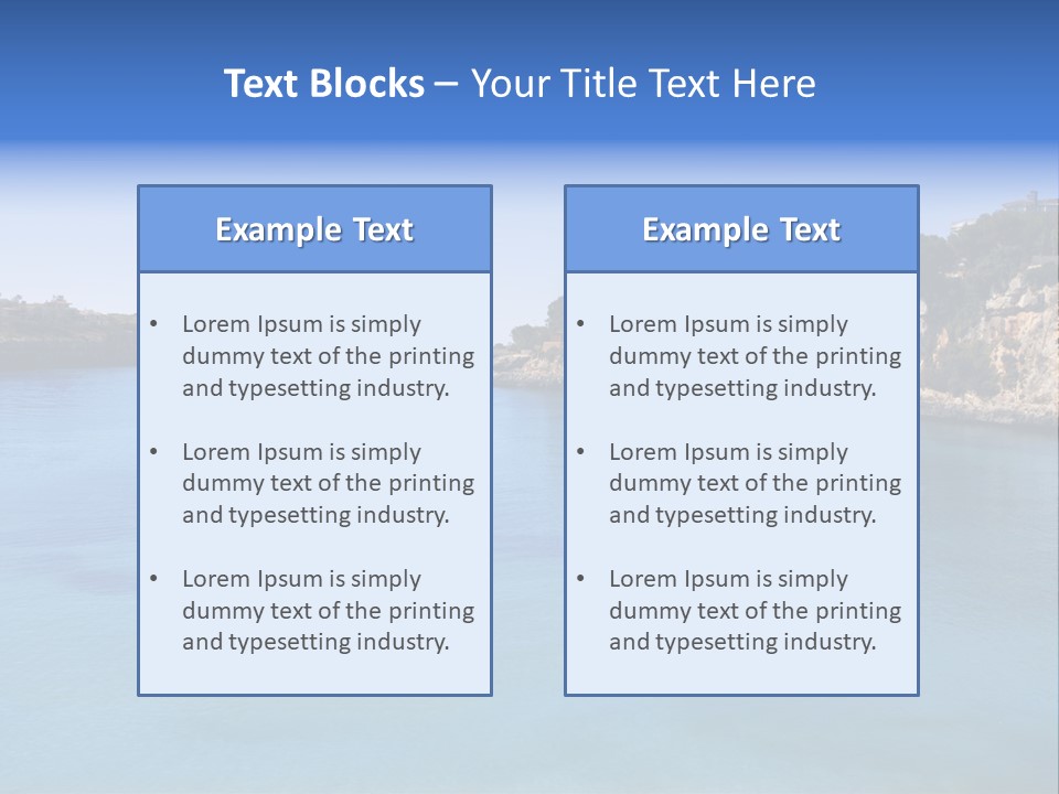 Grand Manacor Sky PowerPoint Template