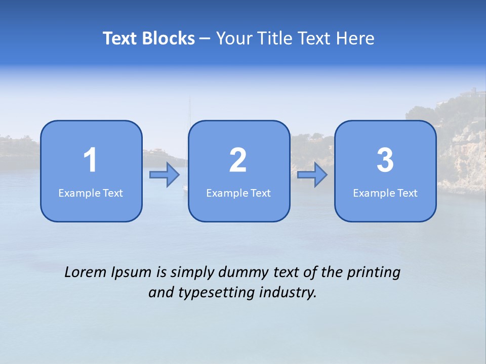 Grand Manacor Sky PowerPoint Template