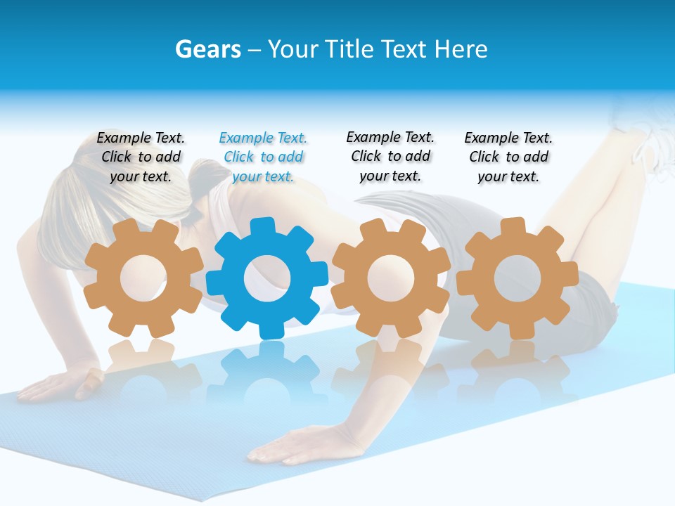 Slim Strain Strong PowerPoint Template