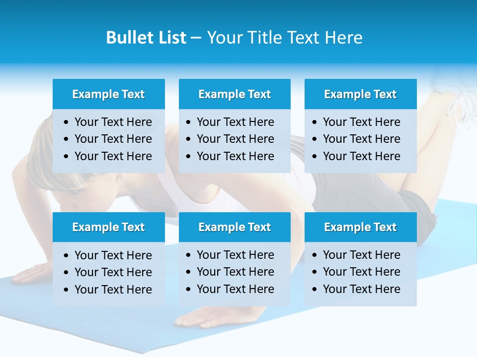 Slim Strain Strong PowerPoint Template