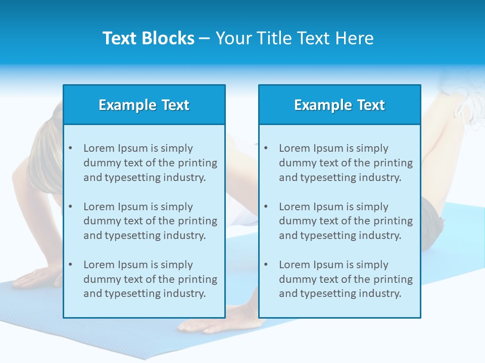 Slim Strain Strong PowerPoint Template