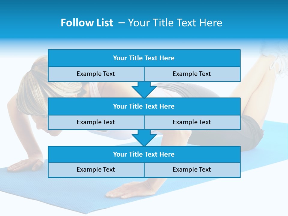 Slim Strain Strong PowerPoint Template