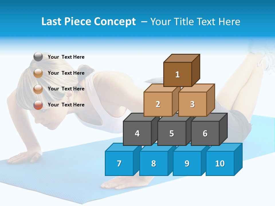 Slim Strain Strong PowerPoint Template