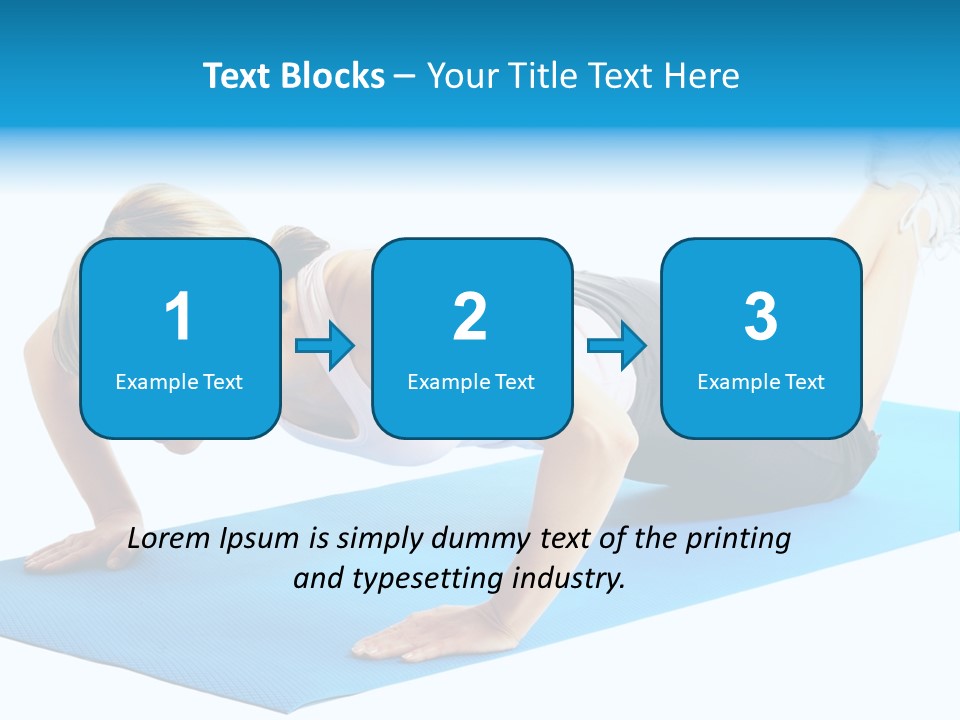 Slim Strain Strong PowerPoint Template