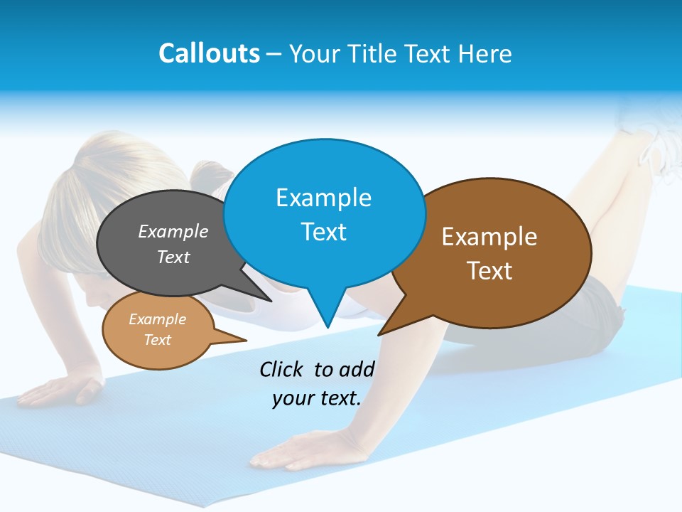 Slim Strain Strong PowerPoint Template