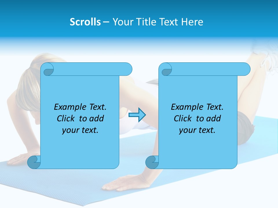 Slim Strain Strong PowerPoint Template