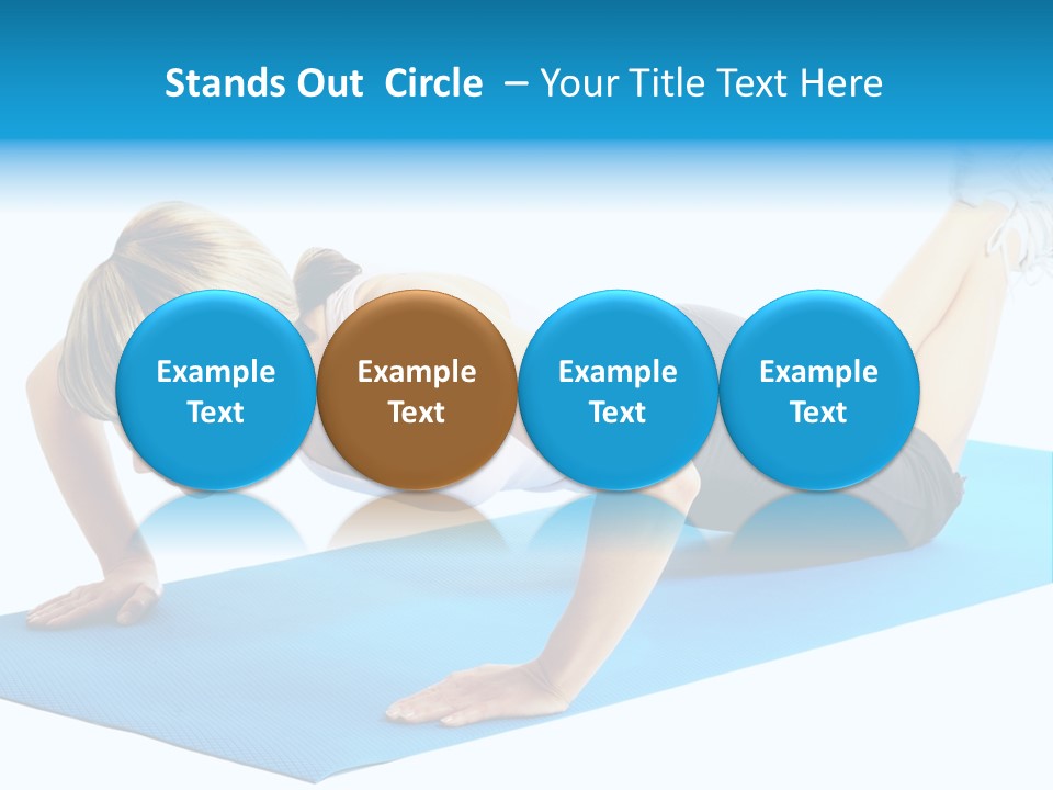Slim Strain Strong PowerPoint Template