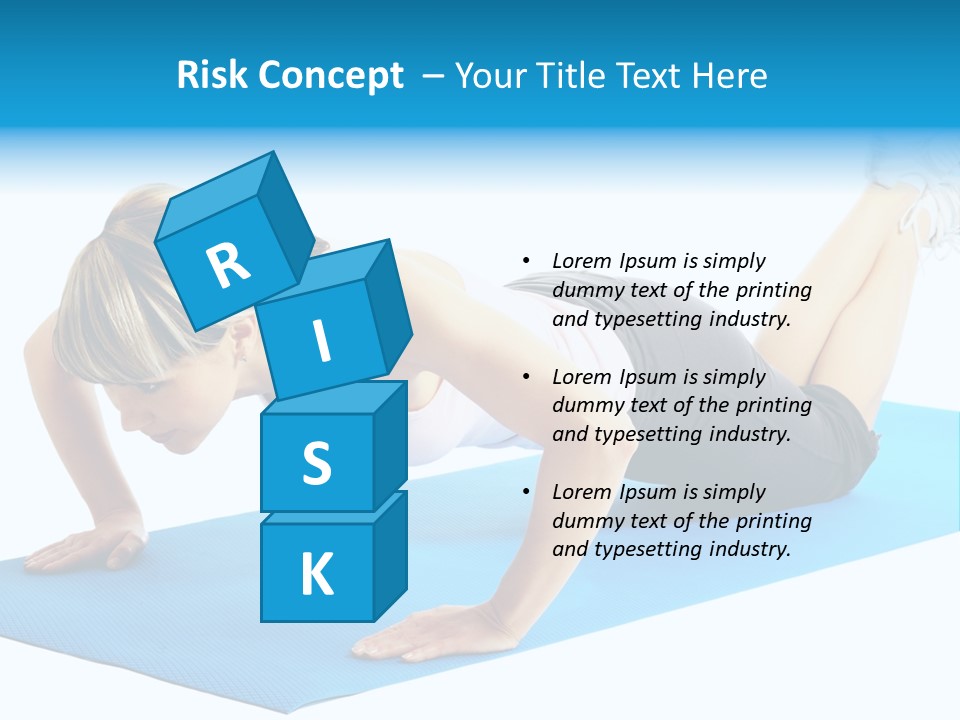 Slim Strain Strong PowerPoint Template