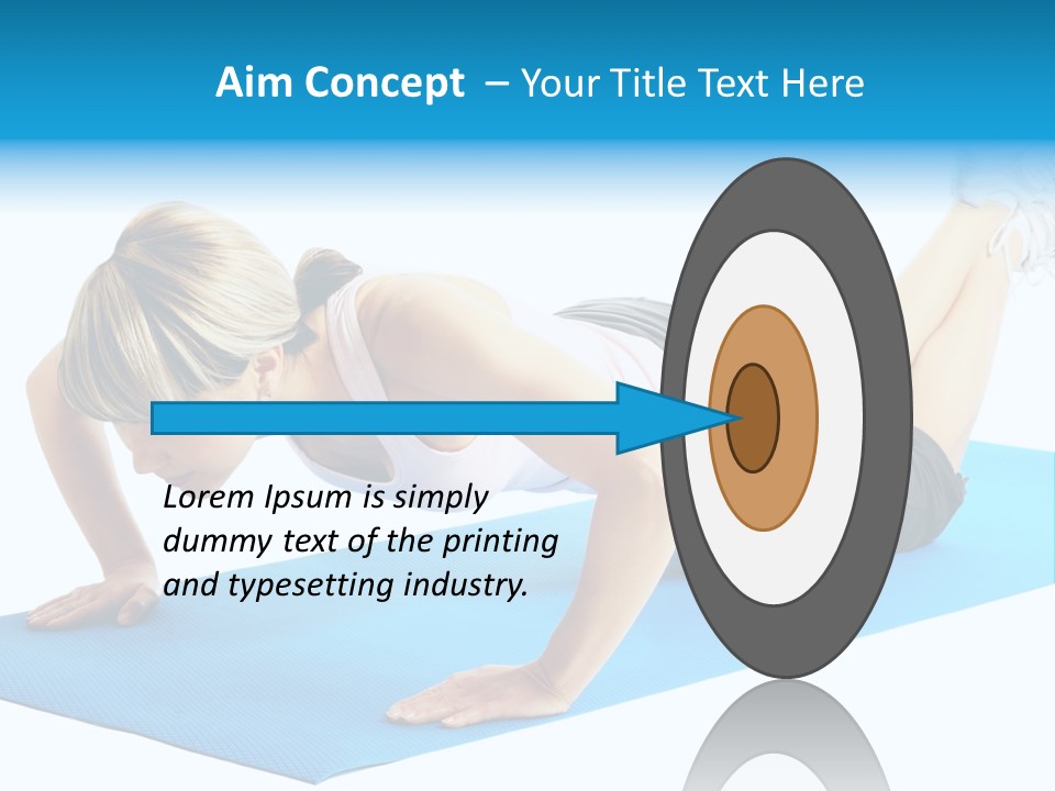 Slim Strain Strong PowerPoint Template