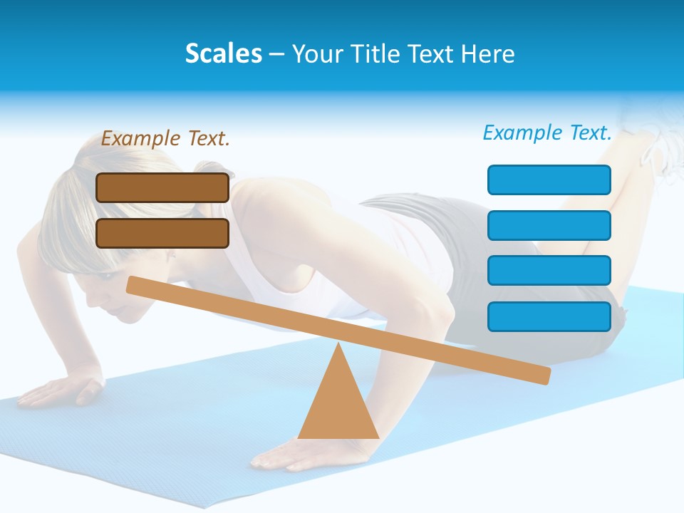 Slim Strain Strong PowerPoint Template