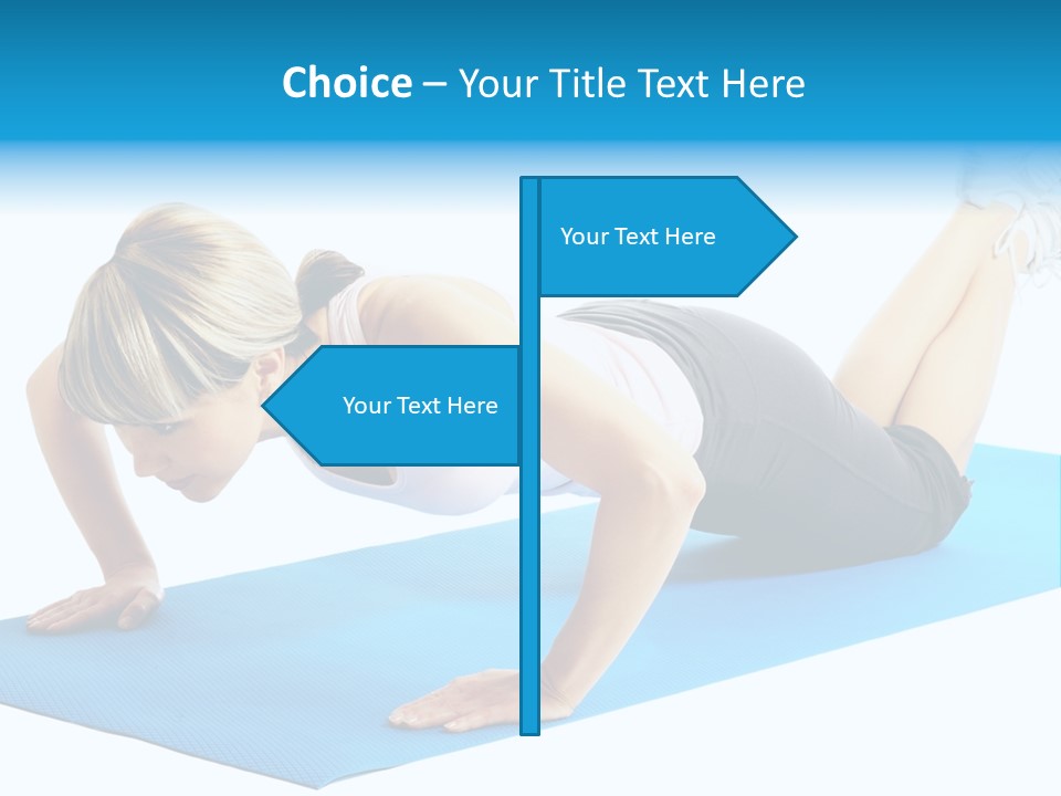 Slim Strain Strong PowerPoint Template