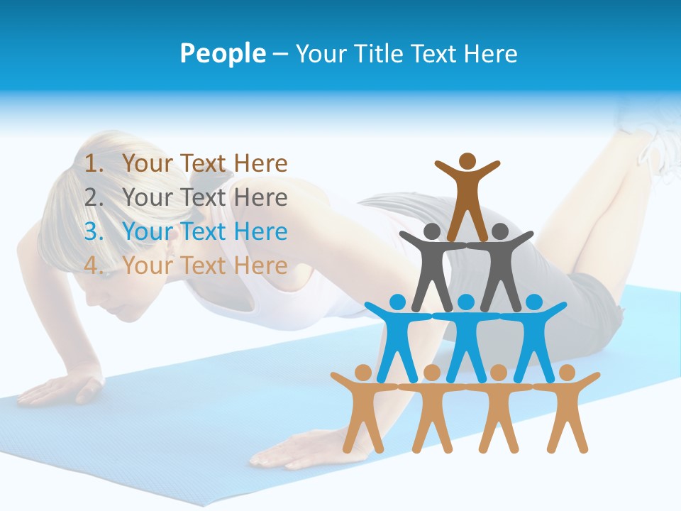 Slim Strain Strong PowerPoint Template