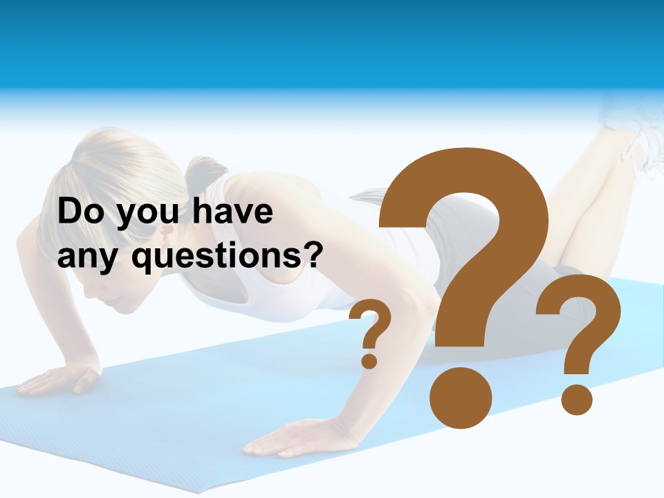 Slim Strain Strong PowerPoint Template