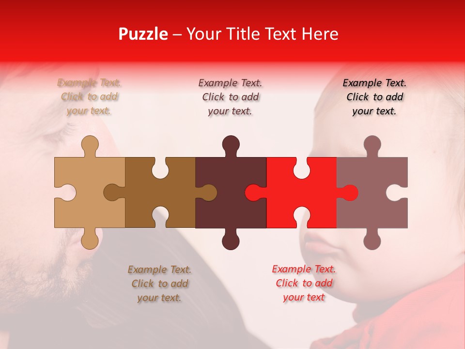 Family Happiness Fun PowerPoint Template